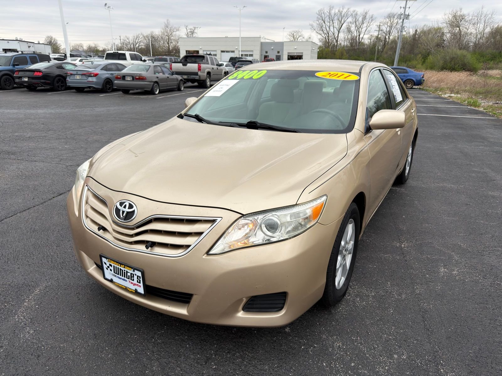 Used 2011 Toyota Camry LE with VIN 4T1BF3EKXBU216237 for sale in Lima, OH