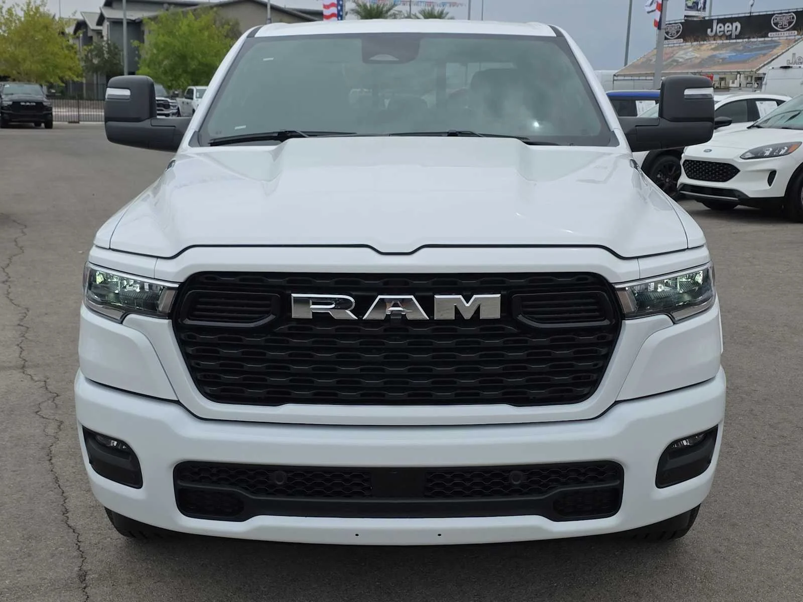Used 2026 Bright White Clearcoat Ram Big Horn image 3