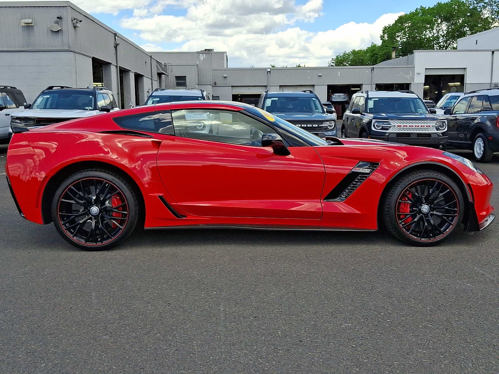 Used 2015 Torch Red Chevrolet Z06 3LZ image 7