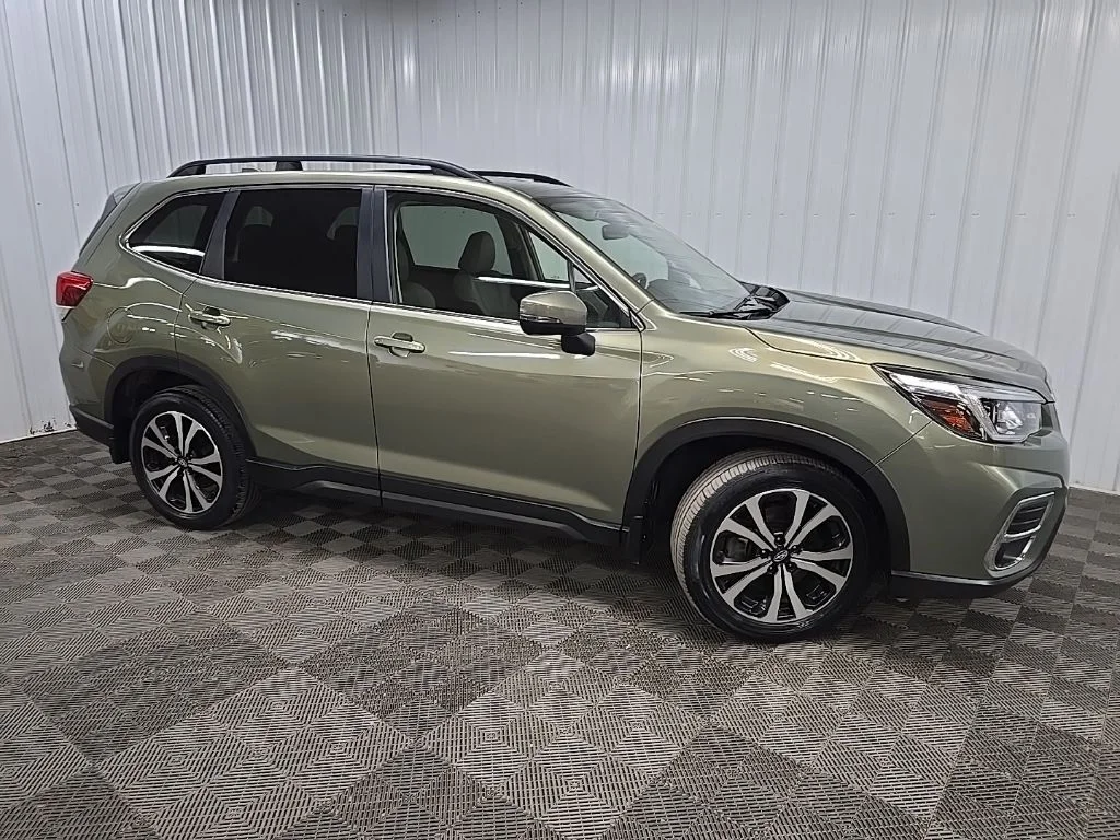Used 2019 Jasper Green Metallic Subaru Limited image 1