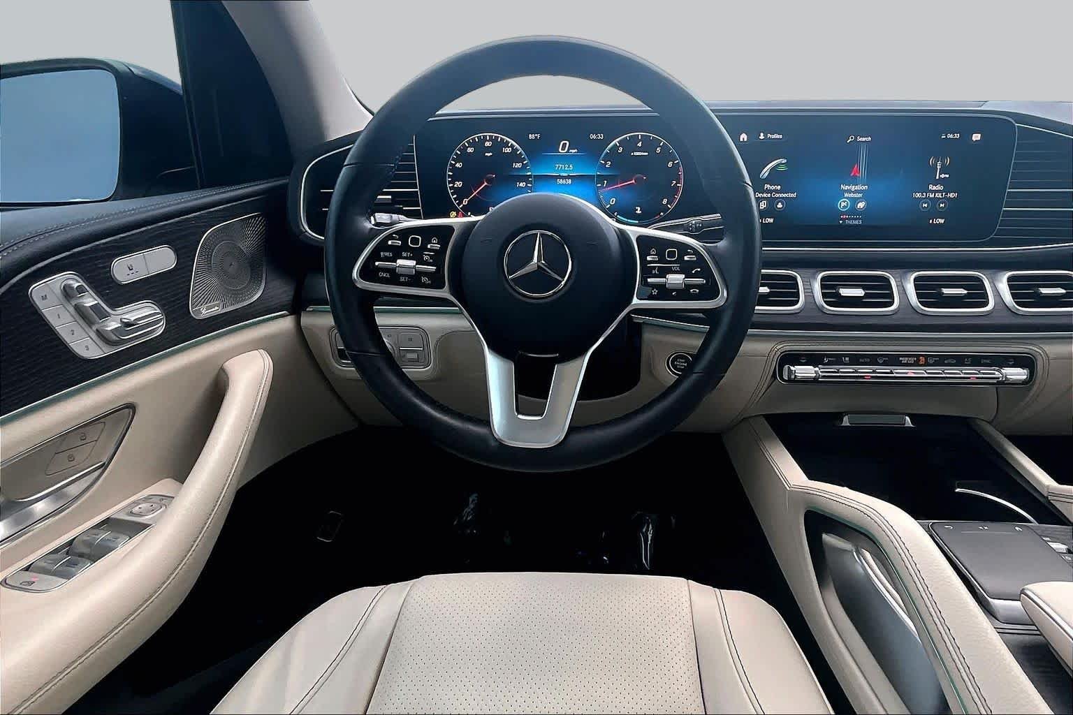 Used 2022 MANUFAKTUR Diamond White Metallic Mercedes-Benz GLE 350 image 6