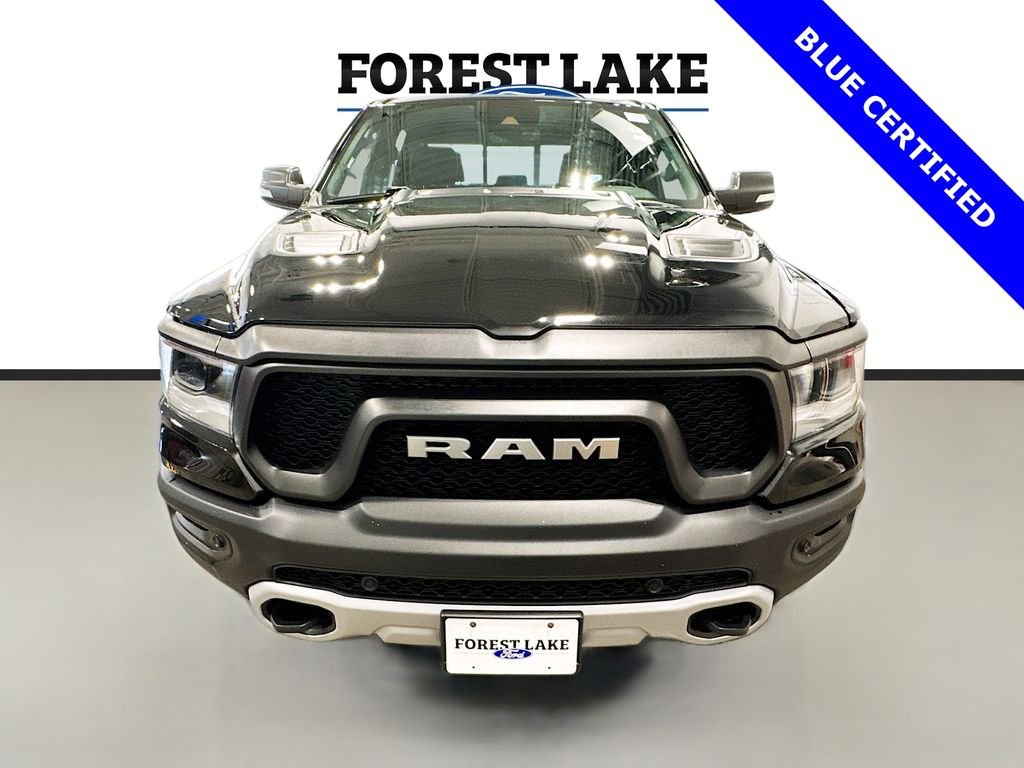 Certified 2022 RAM Ram 1500 Pickup Rebel with VIN 1C6SRFLT7NN288592 for sale in Forest Lake, Minnesota
