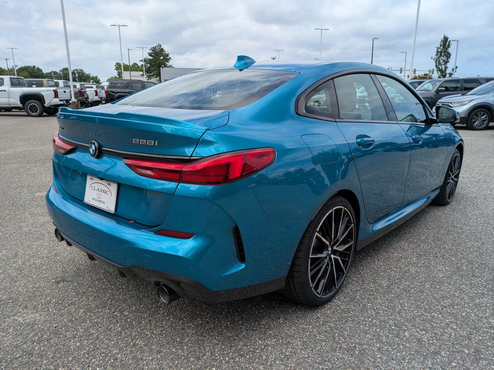 Used 2022 TEAL BMW 228i xDrive image 4