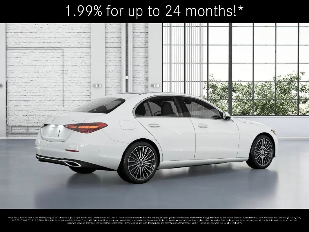 New 2026 Polar White Mercedes-Benz C 300 image 20