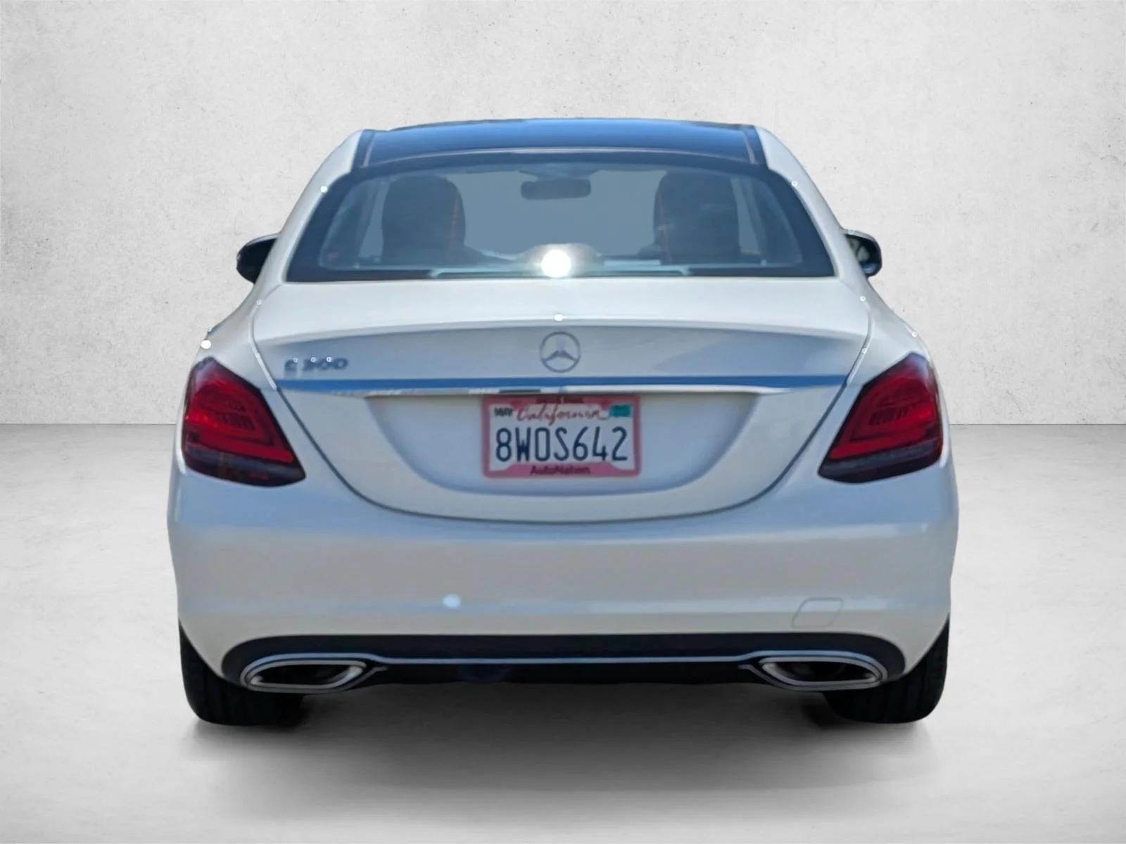 Used 2021 Designo Diamond White Metallic Mercedes-Benz C 300 image 7