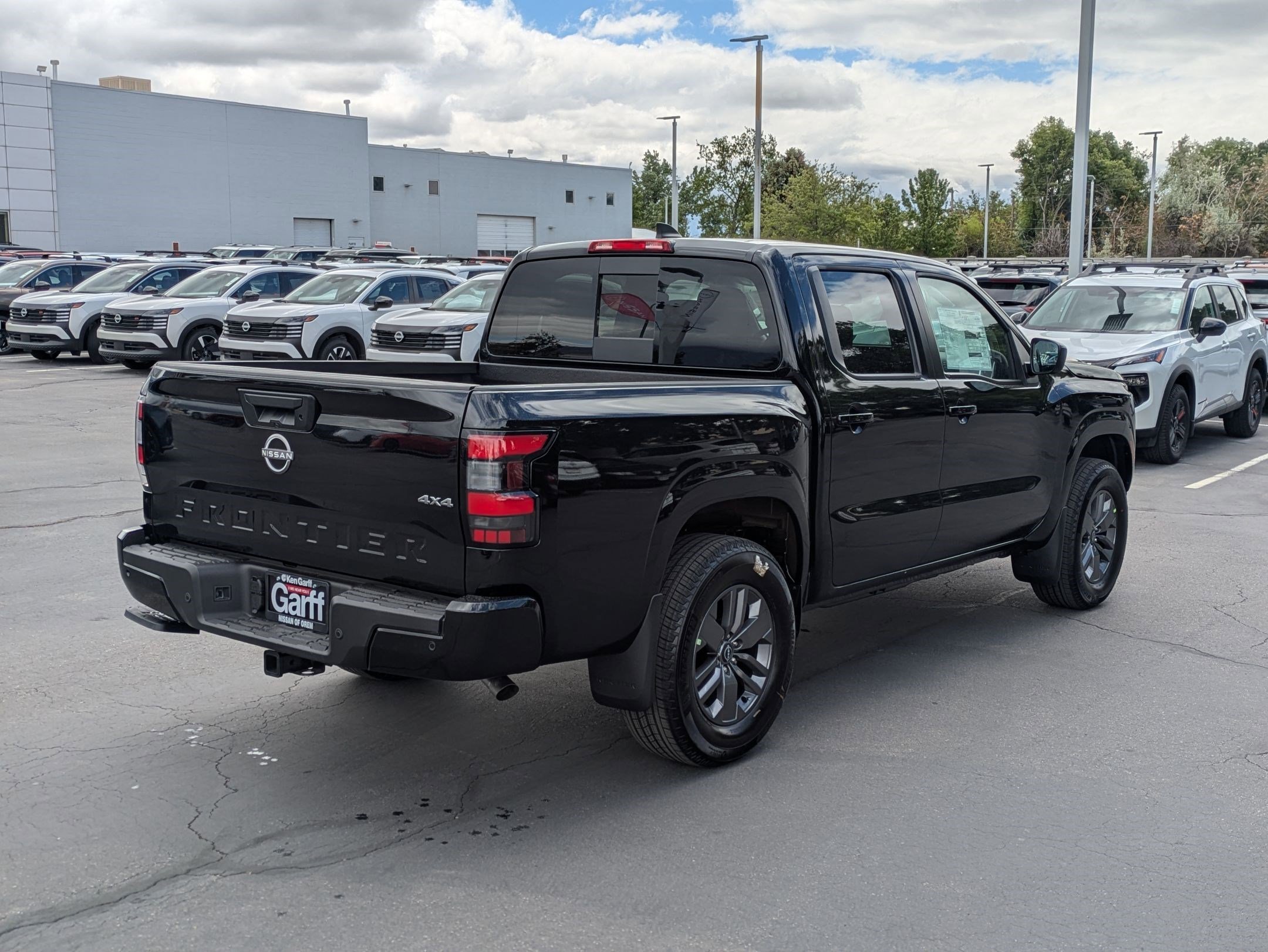 New 2026 Super Black Nissan Crew Cab SV image 3