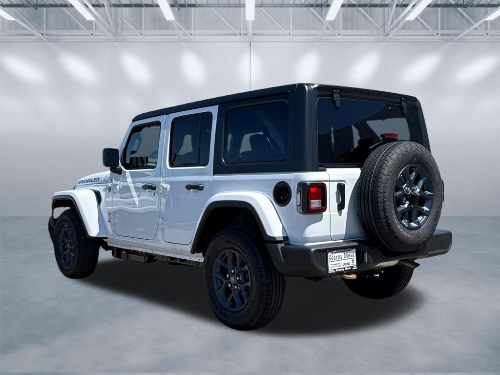 New 2026 Bright White Clear-Coat Exterior Paint Jeep 85th Anniversary Edition image 4