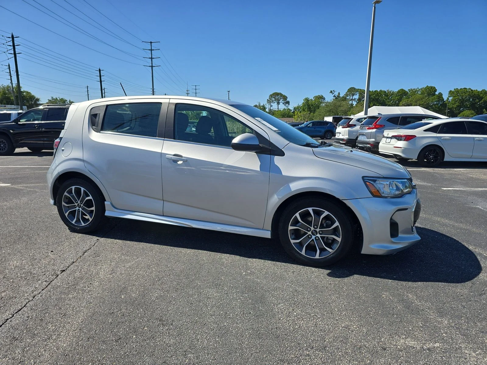 Used 2019 Chevrolet Sonic LT with VIN 1G1JD6SB0K4118094 for sale in Port Richey, FL