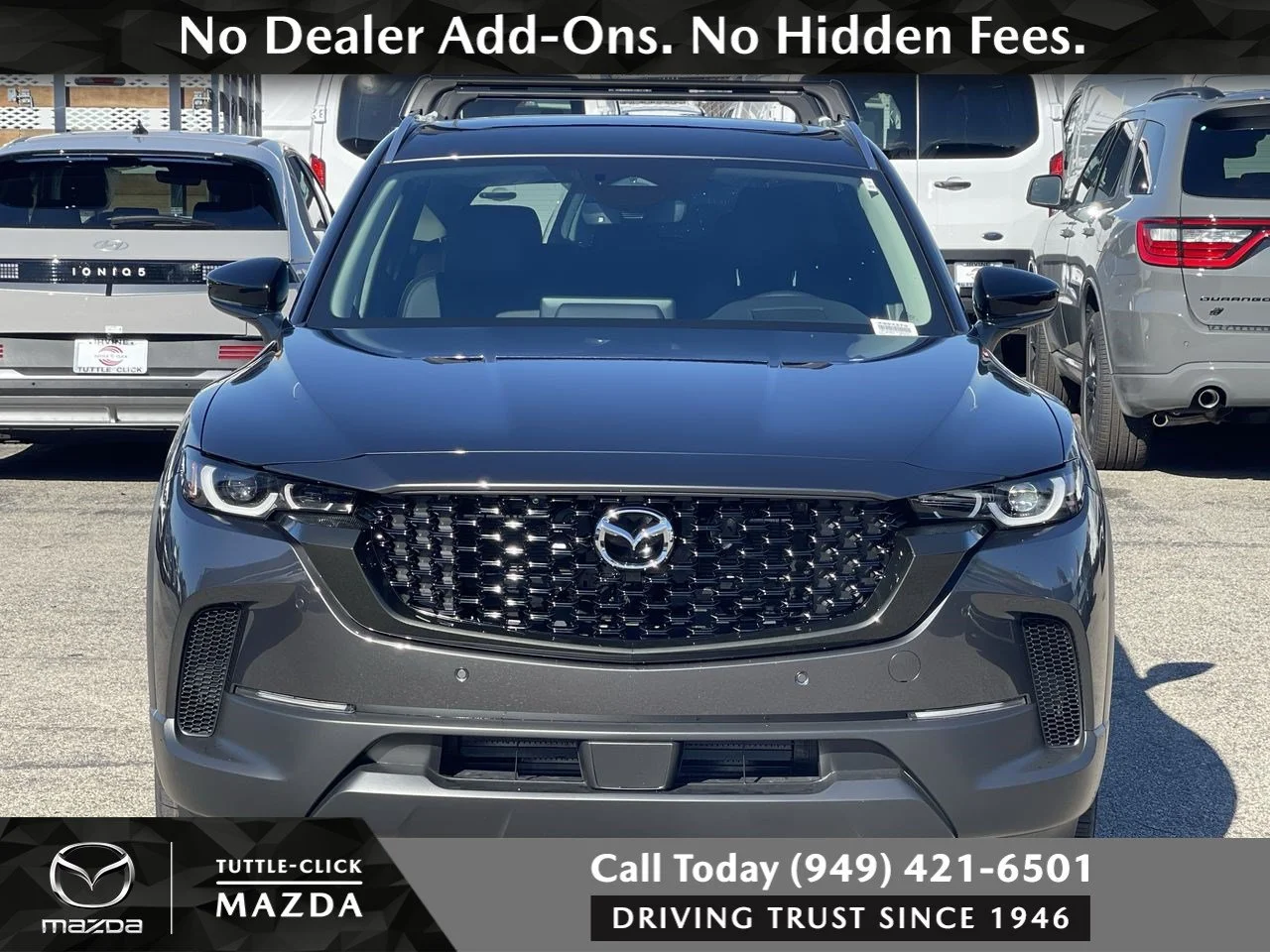 Used 2026 Machine Gray Metallic Mazda Premium Plus image 2