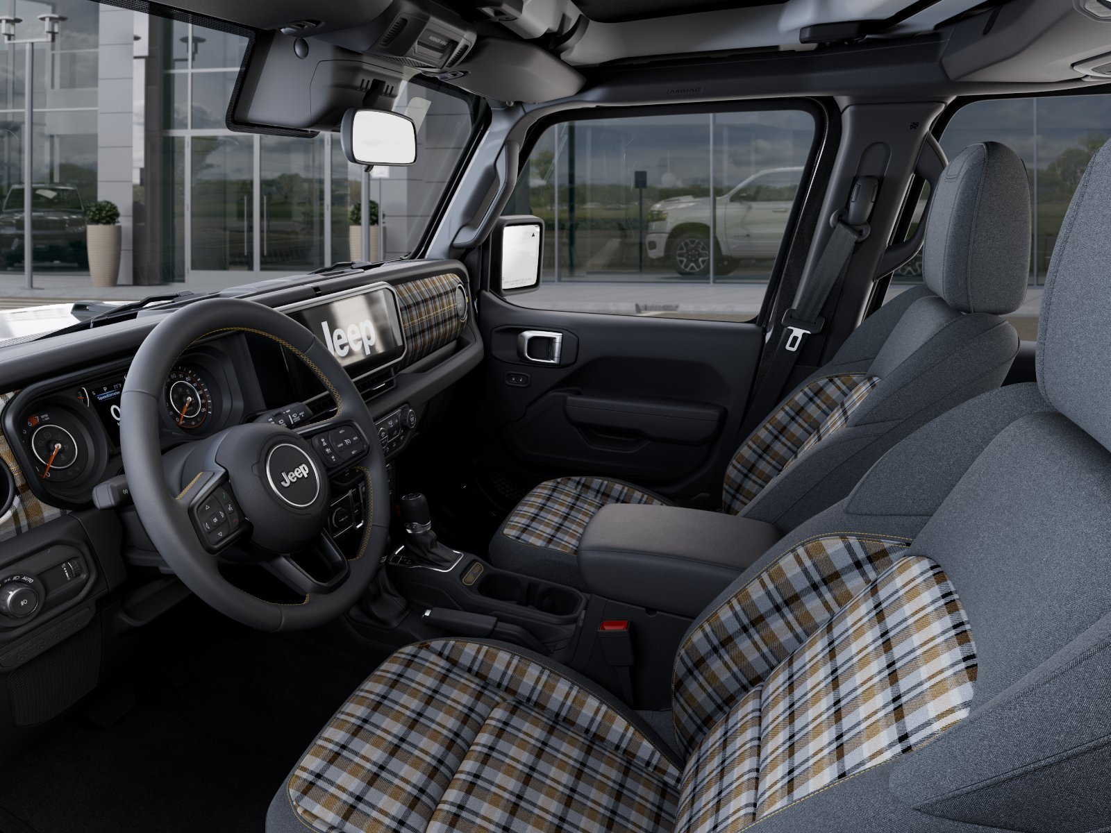 New 2026 Granite Crystal Metallic Clear-Coat Exterior Paint Jeep WRANGLER 4-DOOR 85TH ANNIVERSA image 48