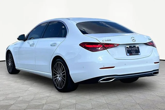 Used 2024 White Mercedes-Benz C 300 image 12