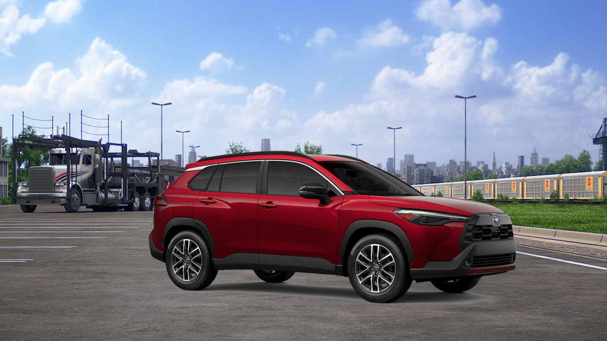New 2026 Soul Red Crystal Toyota XLE image 14