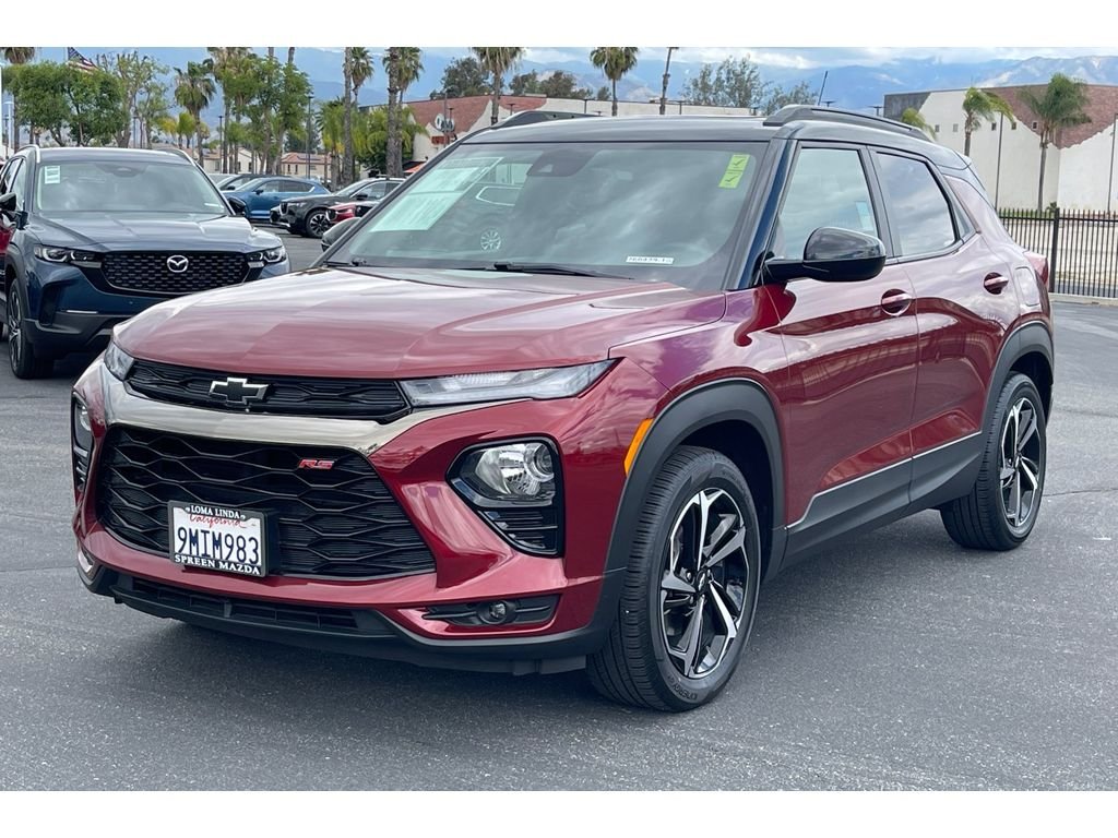Used 2023 CRIMSON METALLIC Chevrolet RS image 2