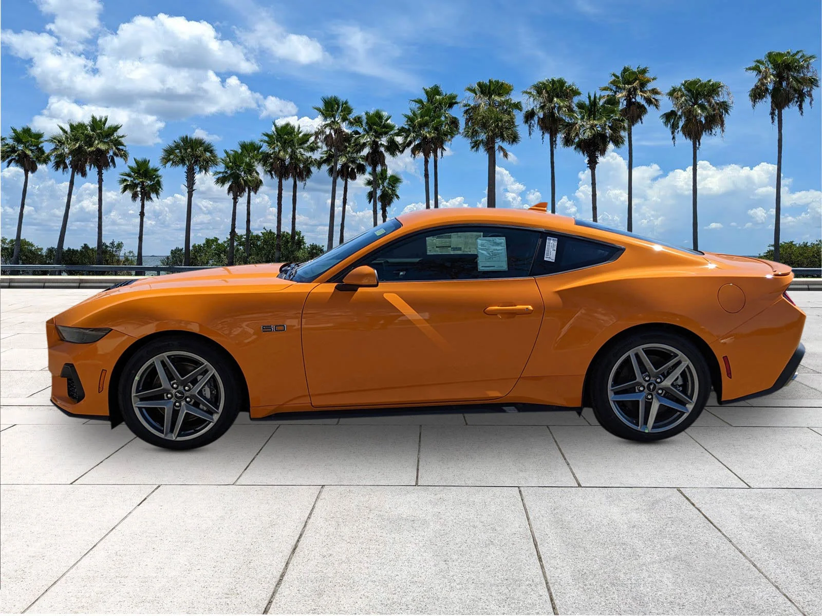 New 2026 Orange Fury Metallic Tri-coat Ford GT Premium Fastback image 5