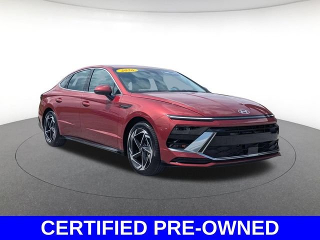 Certified Used 2026 Red Hyundai SEL Sport image 1