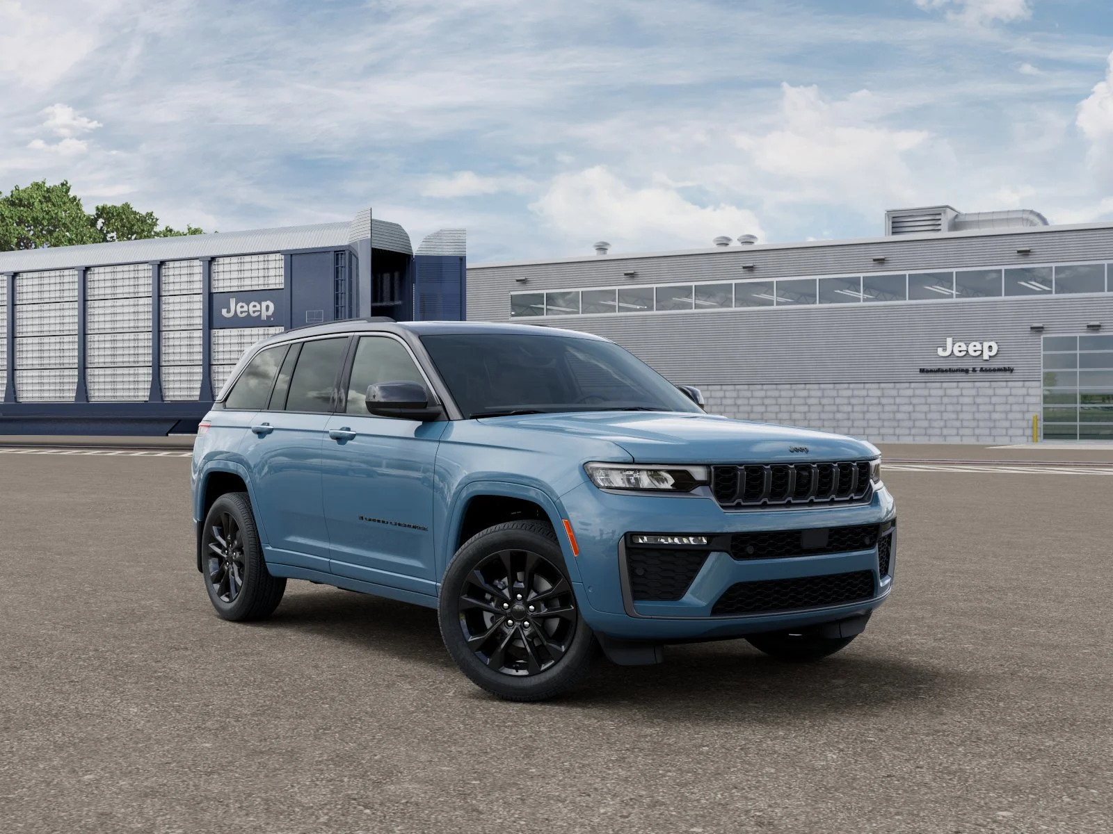 New 2026 Steel Blue Jeep Limited Reserve image 6