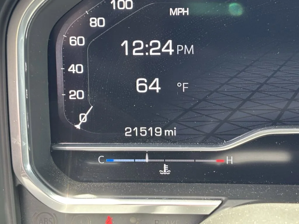 Used 2024 Volcanic Red Tintcoat GMC Denali image 36