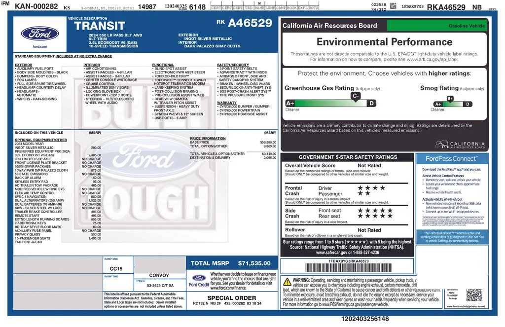 Certified Used 2024 Ingot Silver Metallic Ford XLT image 28