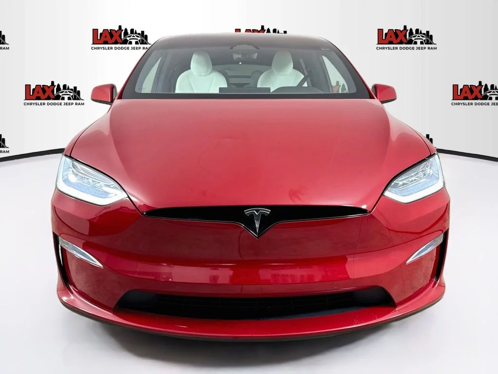 Used 2022 Red Tesla Base image 2