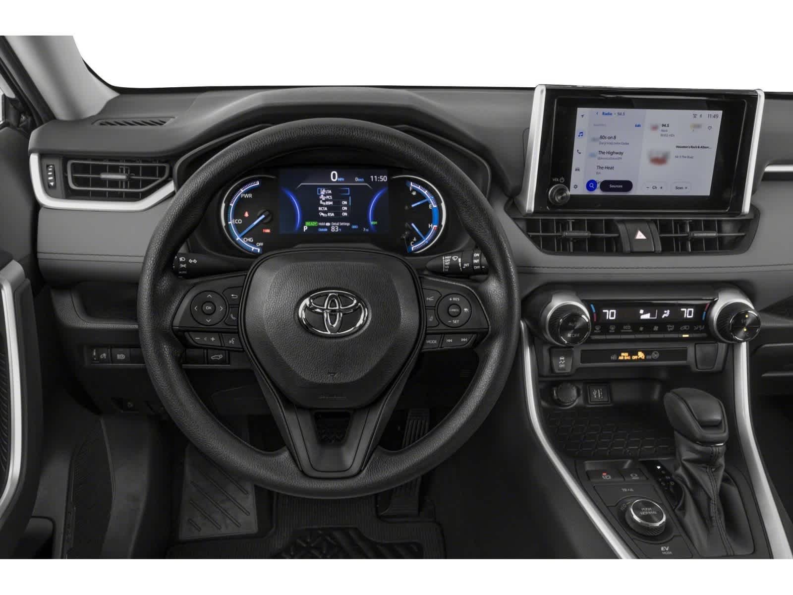 Used 2024 Silver Sky Metallic Toyota Hybrid XLE image 4
