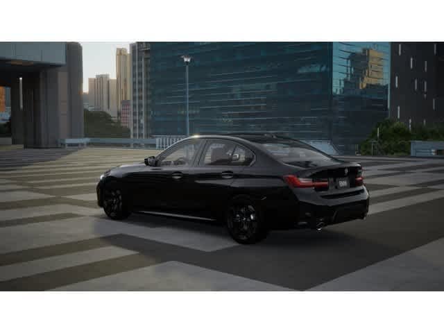New 2026 Black Sapphire Metallic BMW 330i image 2