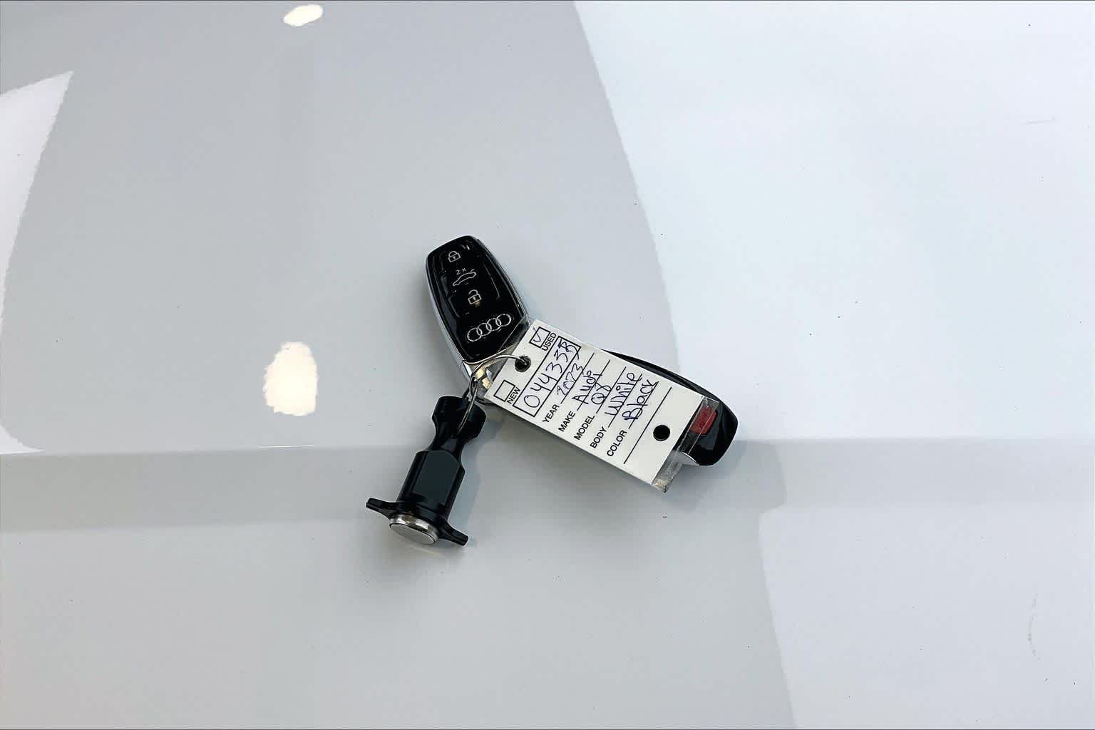 Used 2023 Carrara White Audi Premium Plus image 15