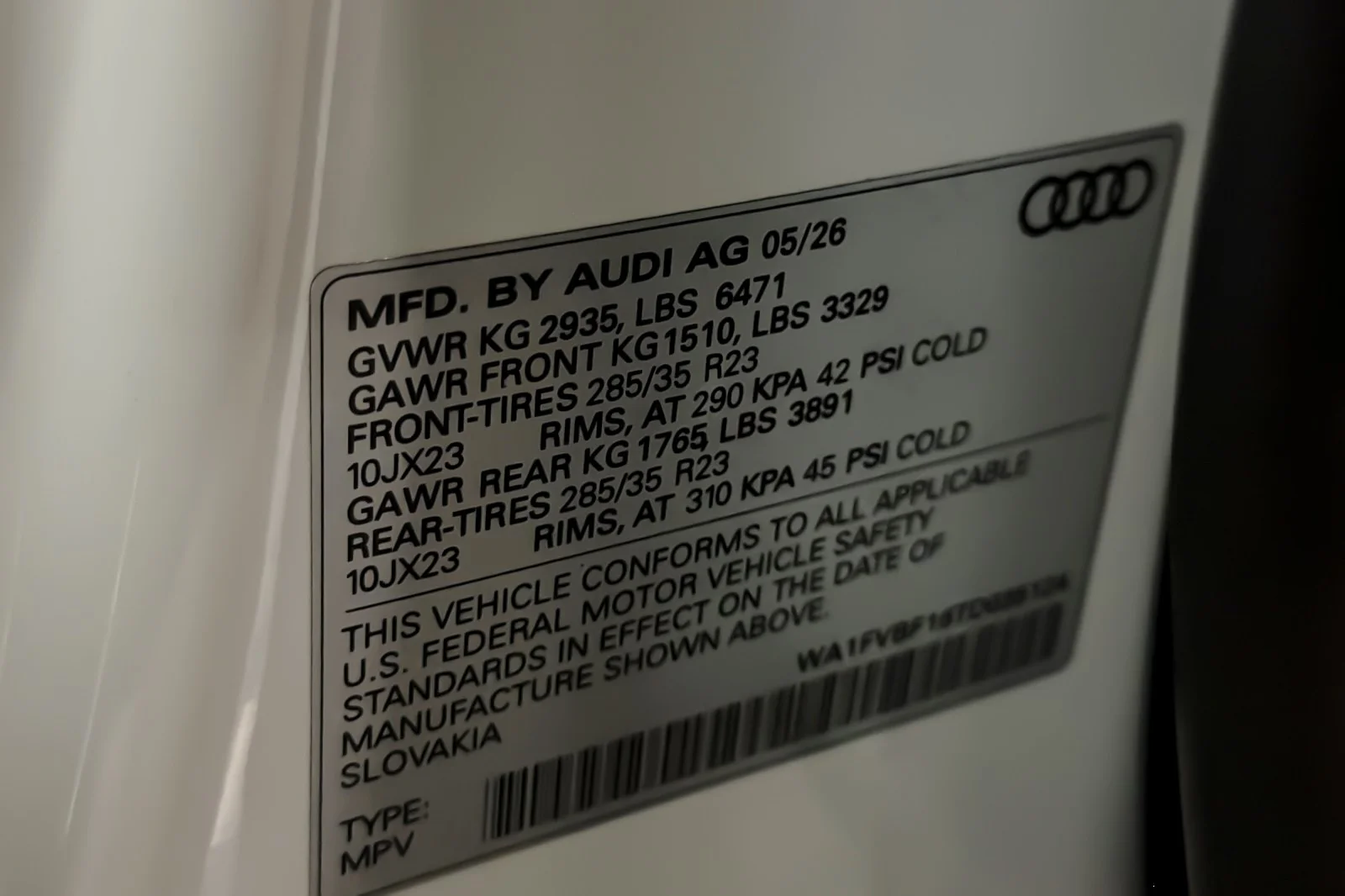 New 2026 Carrara White Audi Prestige quattro *Ltd Avail* image 28