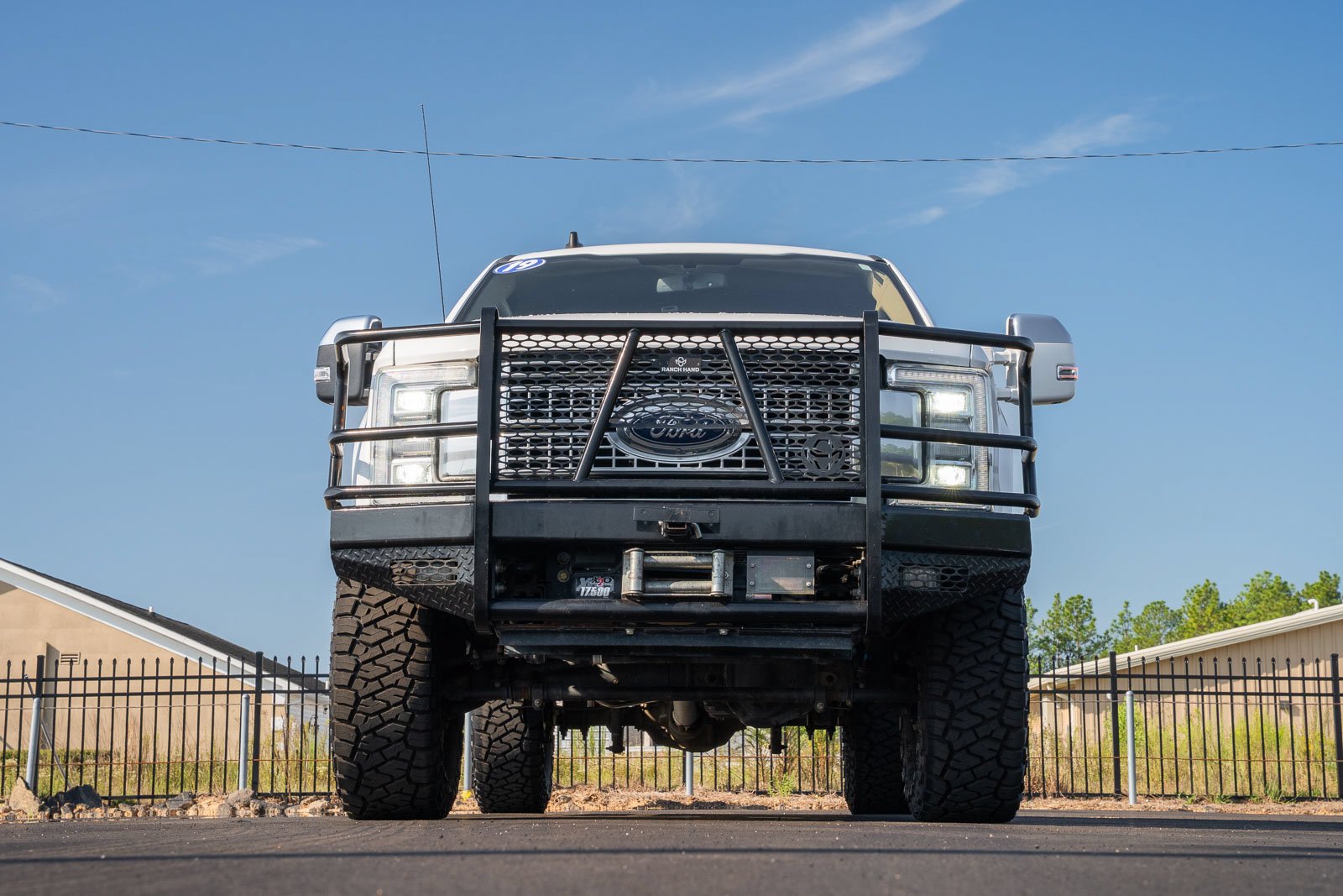 Certified Used 2019 White Ford Lariat image 3