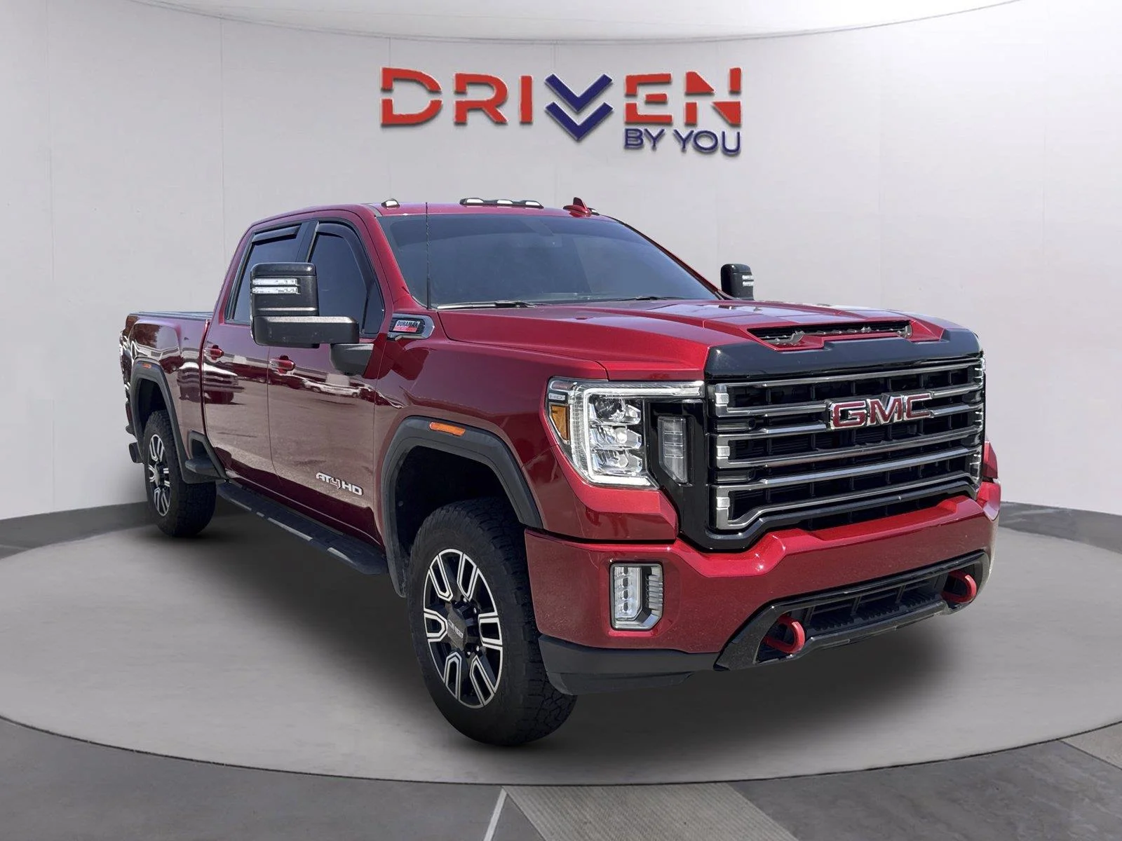 Used 2022 CAYENNE RED TINTCOAT GMC AT4 image 2