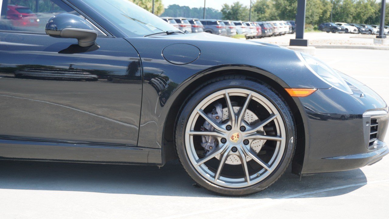 Used 2017 Black Porsche Carrera image 10