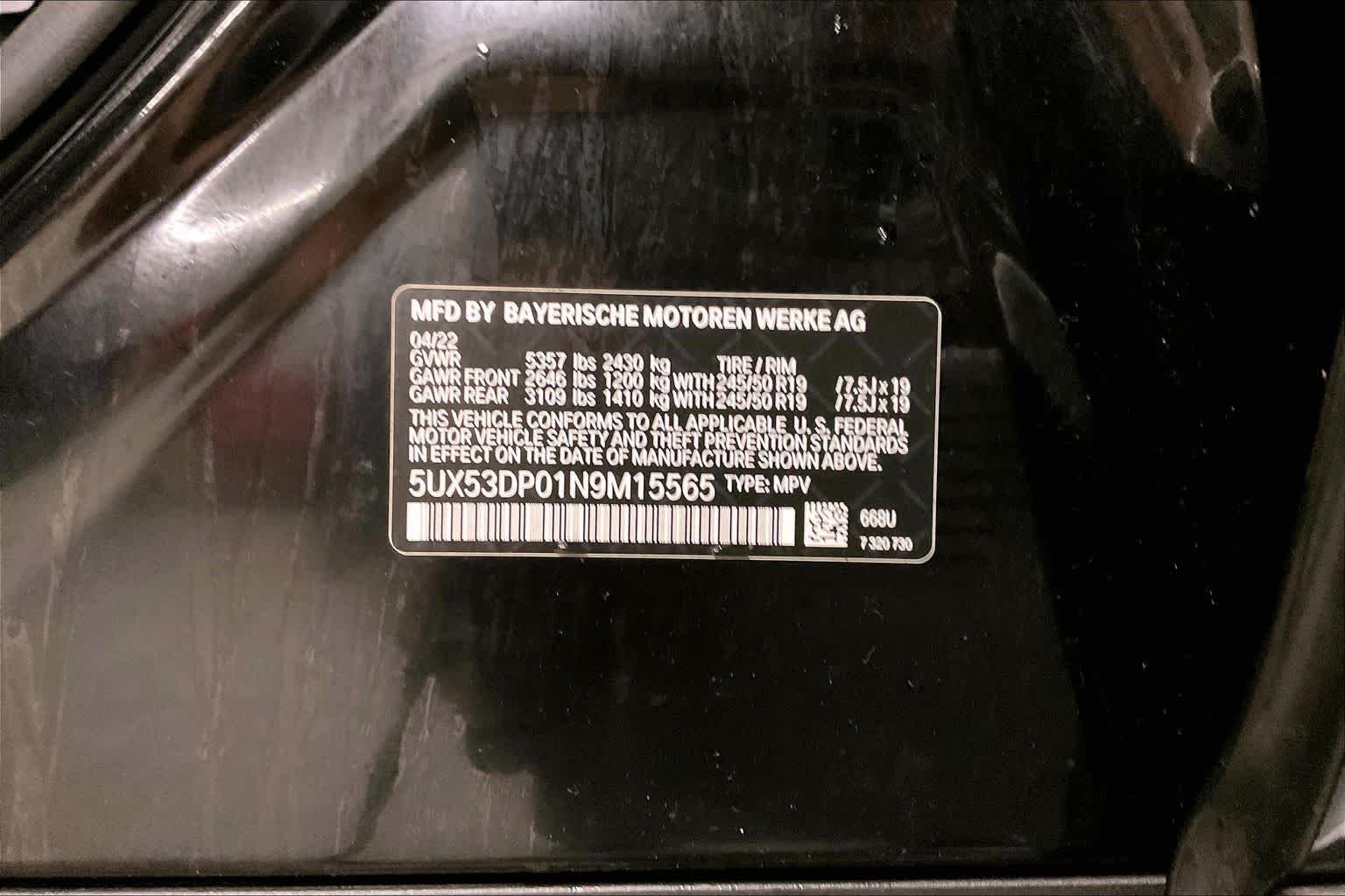 Used 2022 Jet Black BMW xDrive30i image 37