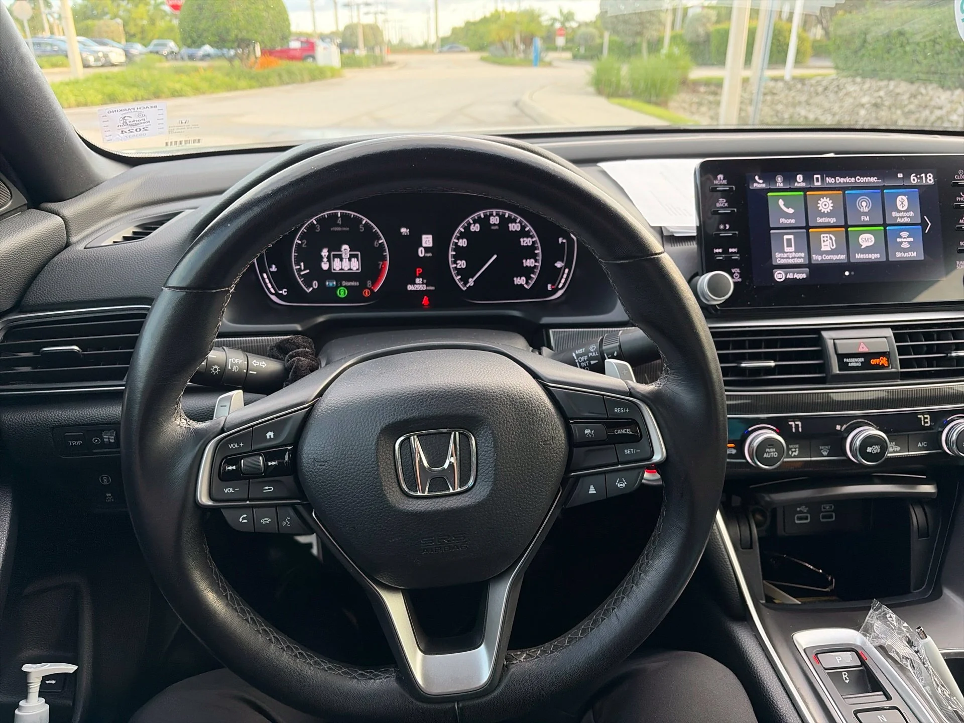 Certified Used 2022 Platinum White Pearl Honda Sport 2.0T image 21