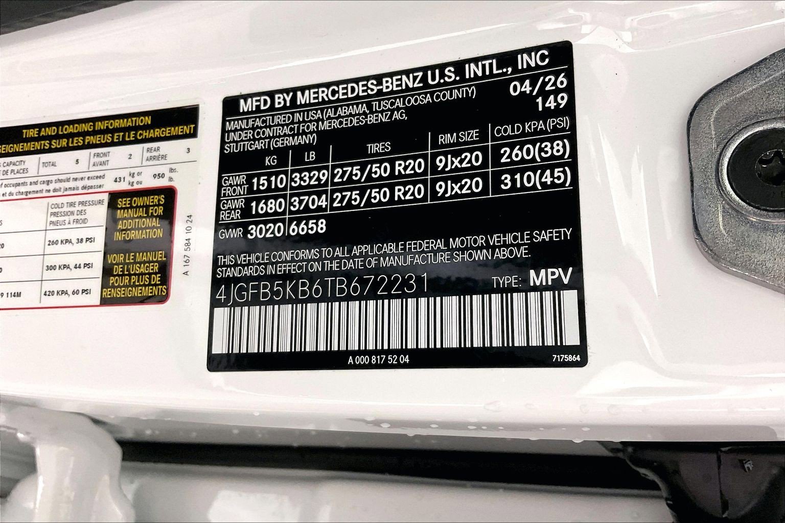 New 2026 Polar White Mercedes-Benz GLE 450 image 25