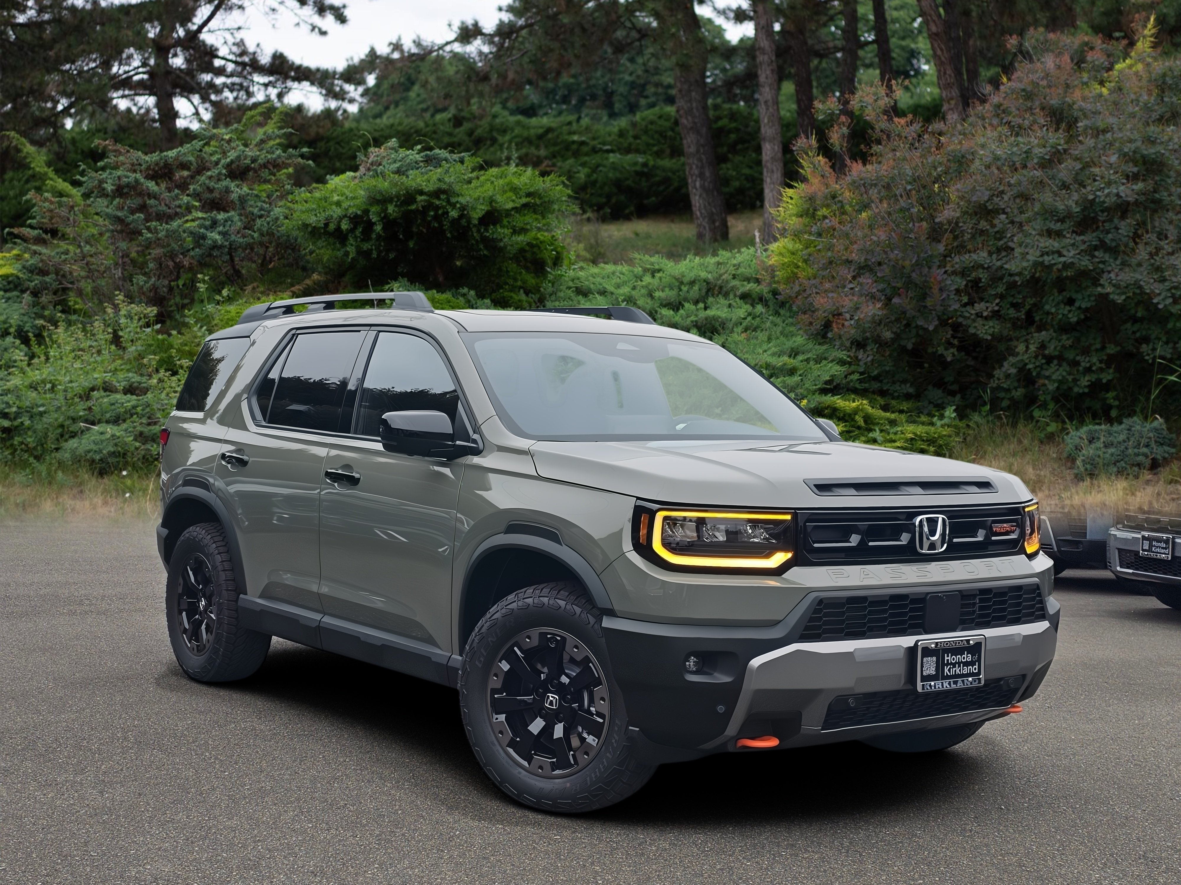 New 2026 Ash Green Metallic Honda TrailSport Elite image 1