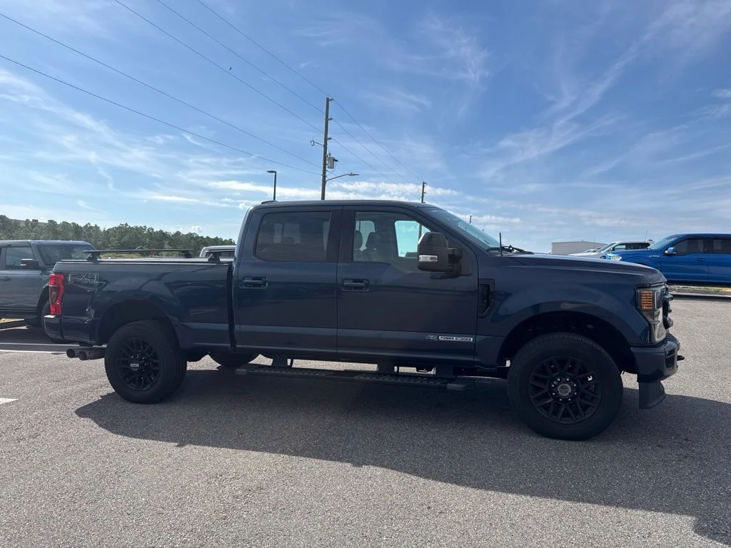 Used 2020 Blue Ford Lariat image 1