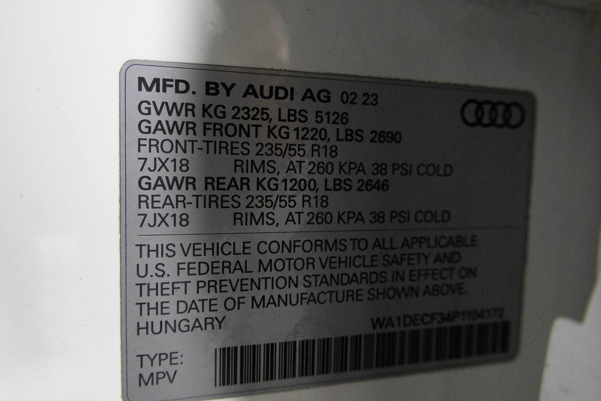 2023 AUDI Q3 - Image 43