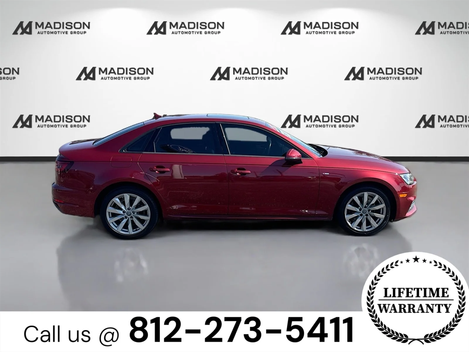 Used 2018 Matador Red Metallic Audi Premium image 4