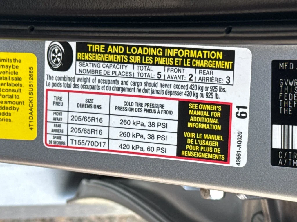 Used 2025 Silver Toyota LE image 48