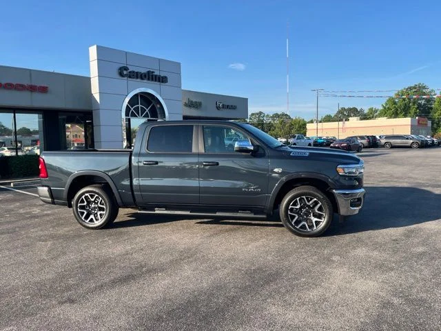 New 2026 Forged Blue Metallic Exterior Paint RAM Laramie image 2