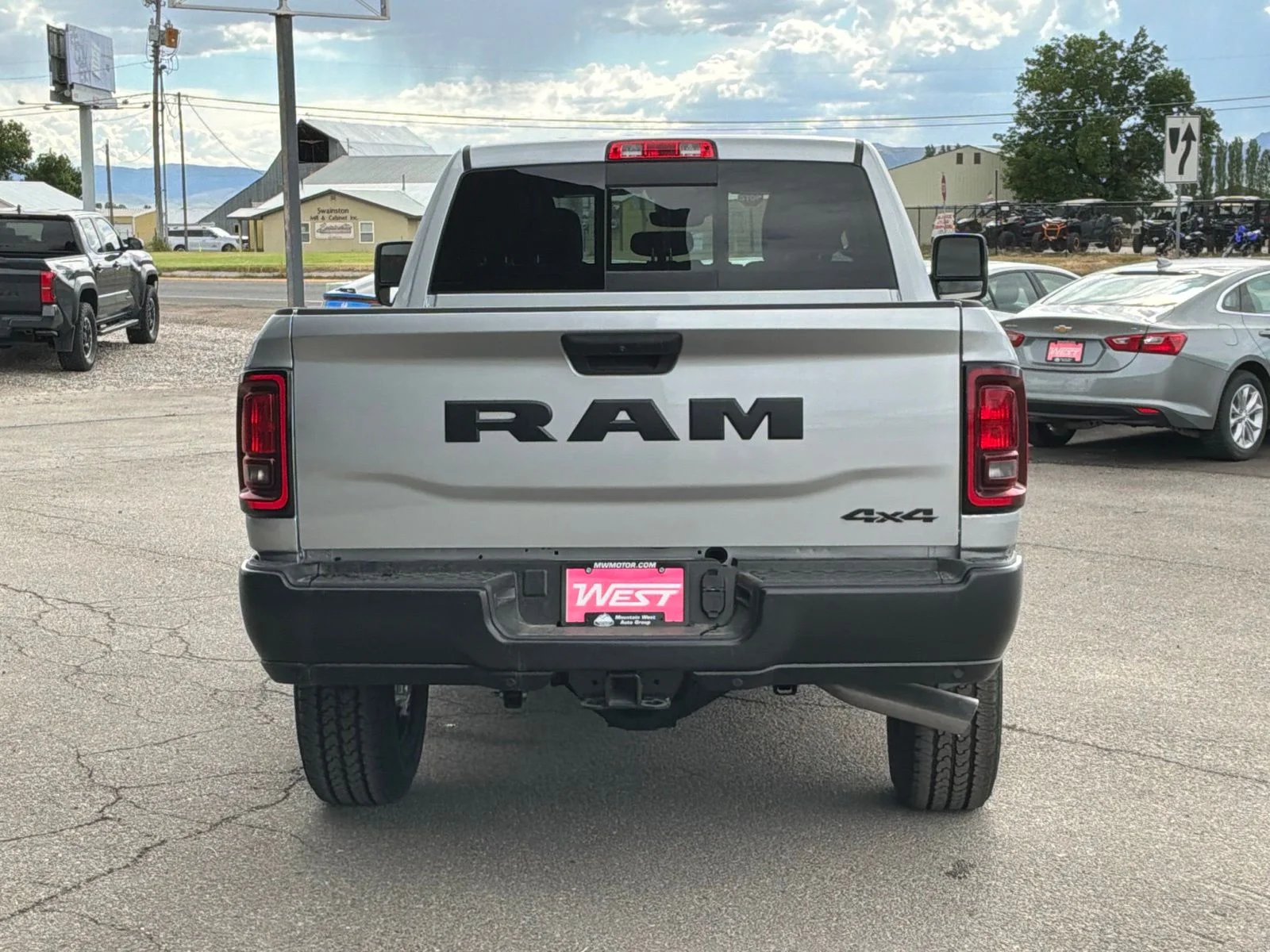 New 2026 Silver-Zynith Exterior Paint RAM Tradesman image 7