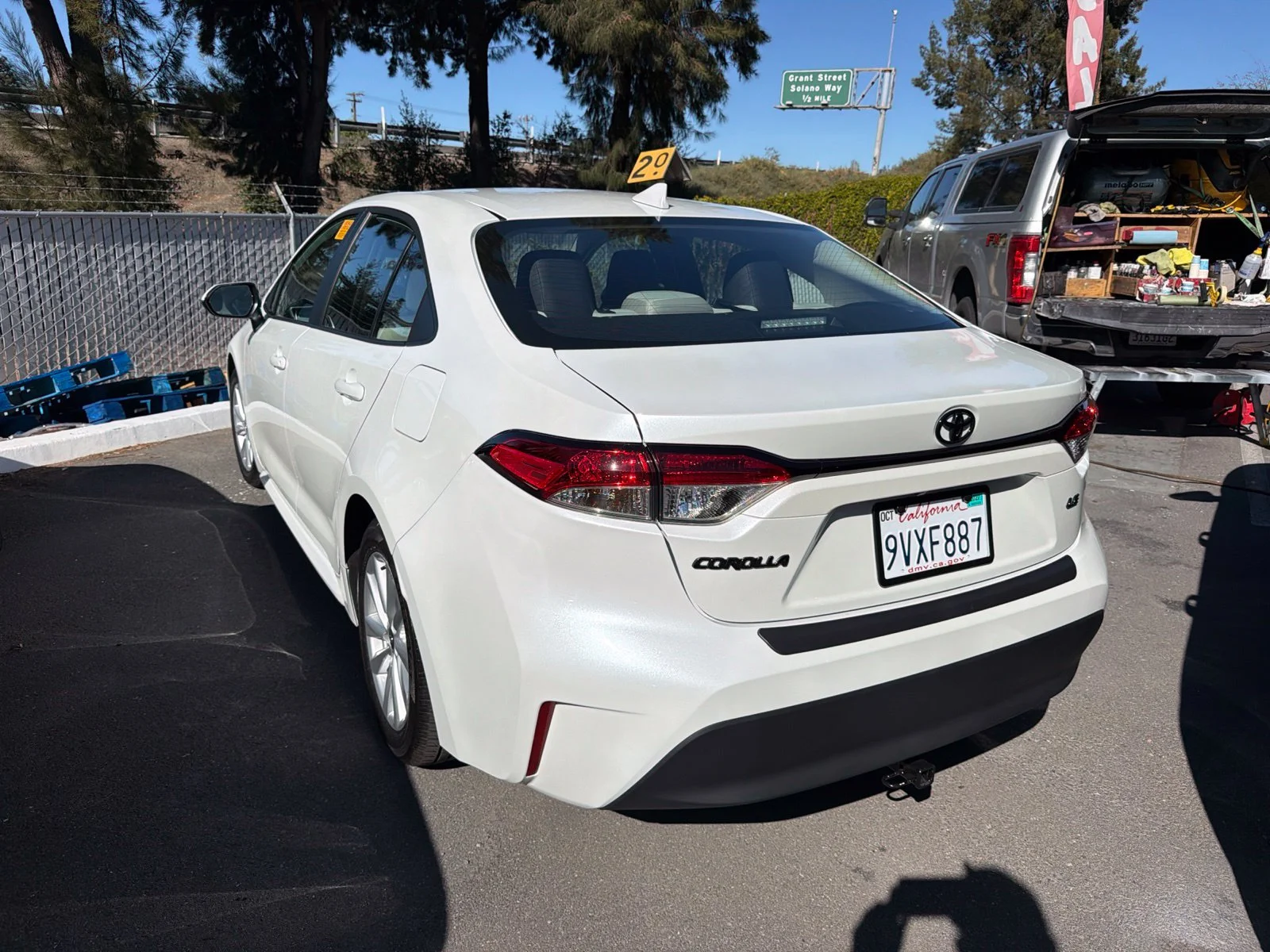 Used 2026 Pearl Toyota LE image 4