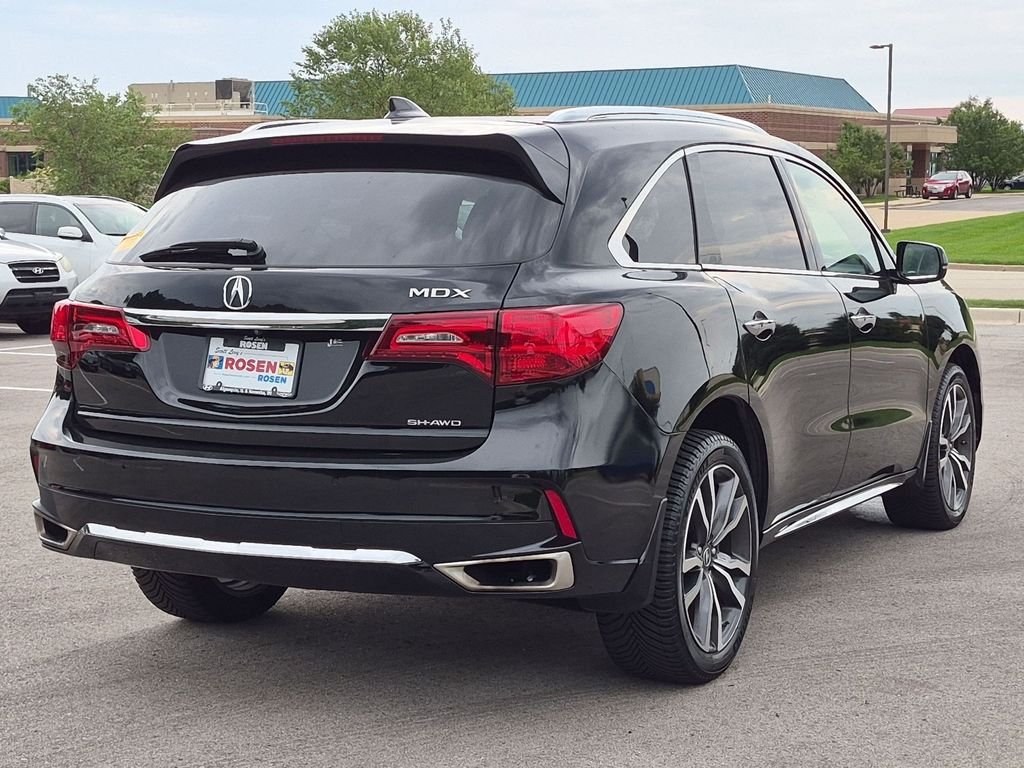 Used 2020 Black Acura Advance image 7