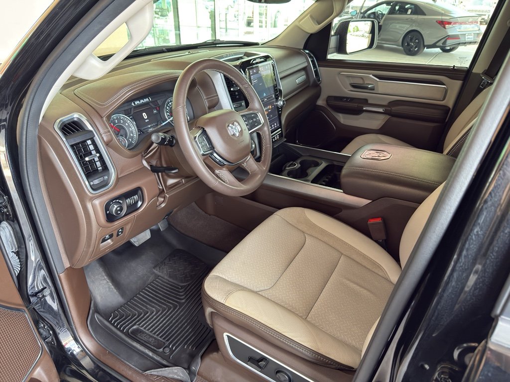 Used 2025 Diamond Black Crystal Pearlcoat Ram Laramie image 10