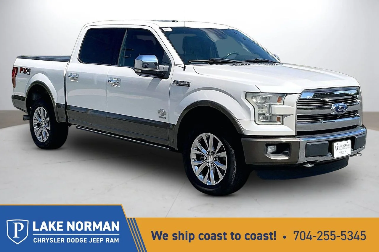 Used 2016 White Ford King Ranch image 1