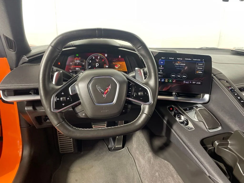 Used 2023 Orange Chevrolet Stingray image 12