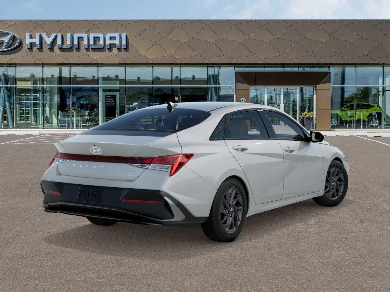 New 2026 Serenity White Hyundai Blue image 4
