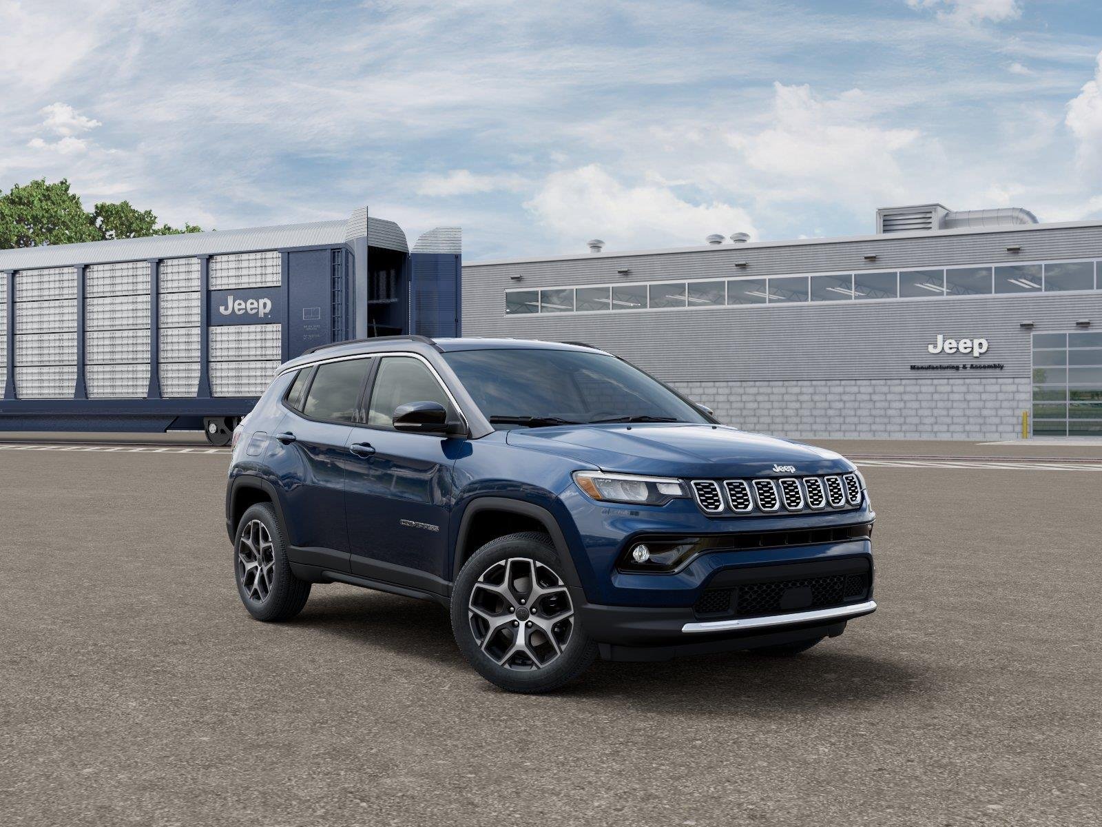 New 2026 Fathom Blue Pearl-Coat Exterior Paint Jeep Limited image 5