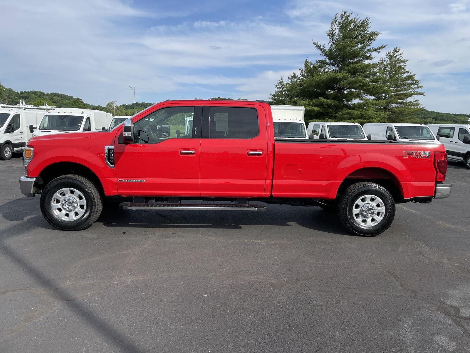 Used 2021 Race Red Ford XLT image 2