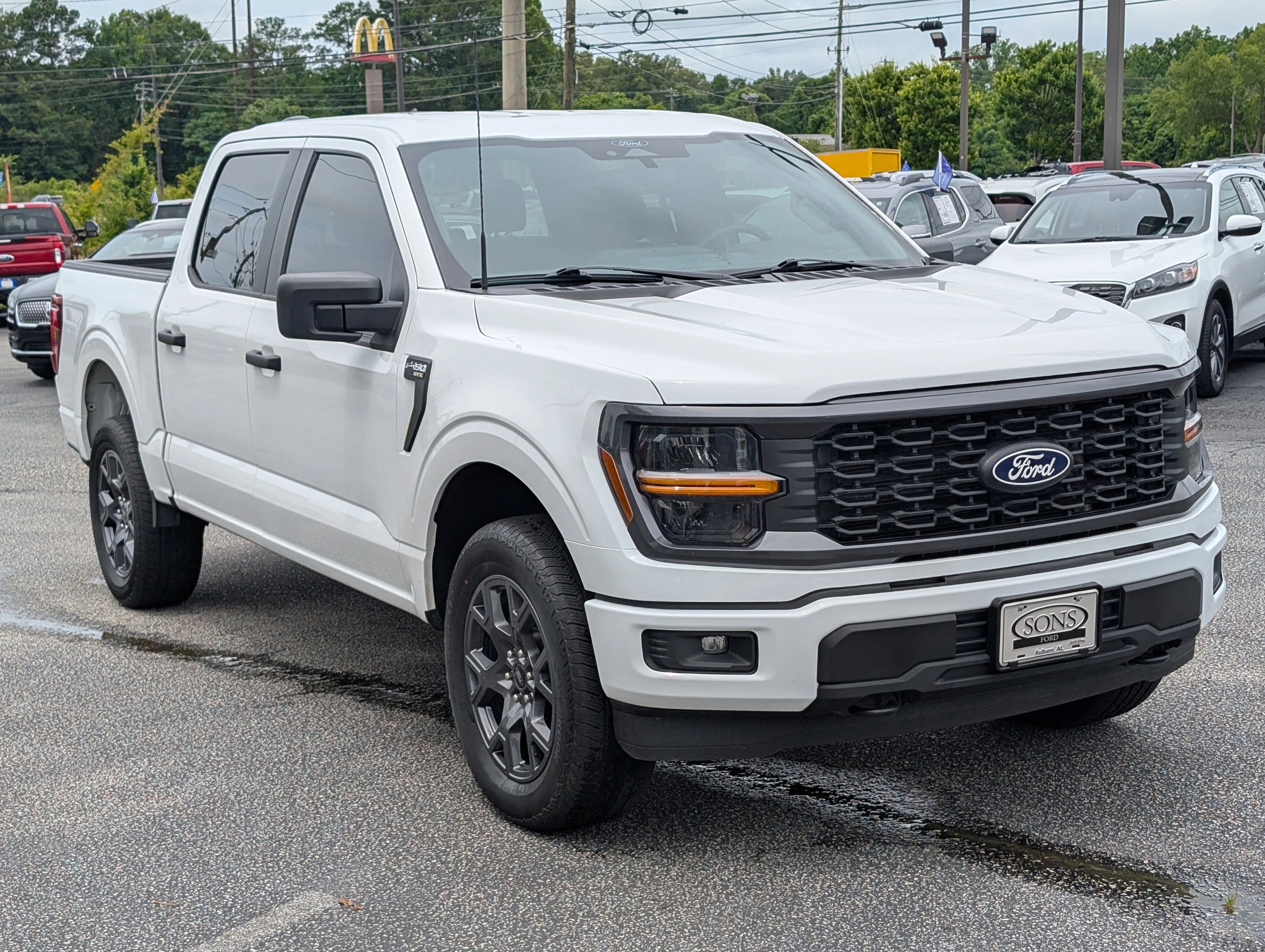 Used 2024 Oxford White Ford STX image 4