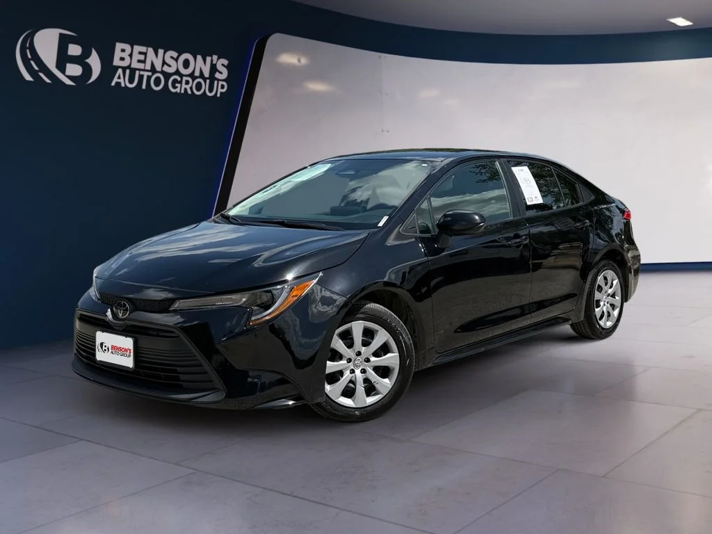 Used 2024 Black Toyota LE image 1